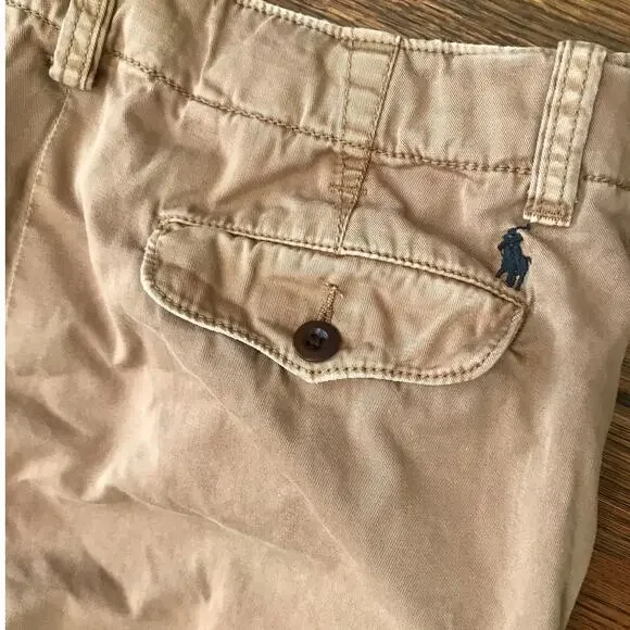 Polo by Ralph Lauren Tan Cotton Shorts Mens 33 - Picture 11 of 11